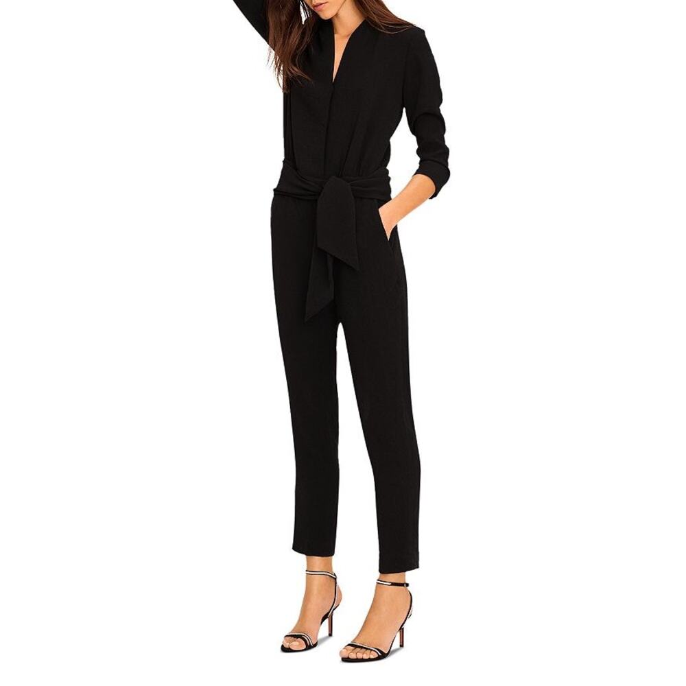 ba&sh Cycy Tie Waist Jumpsuit Size XS